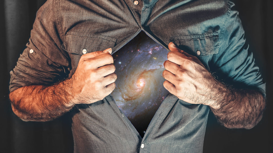 Galaxy in heart