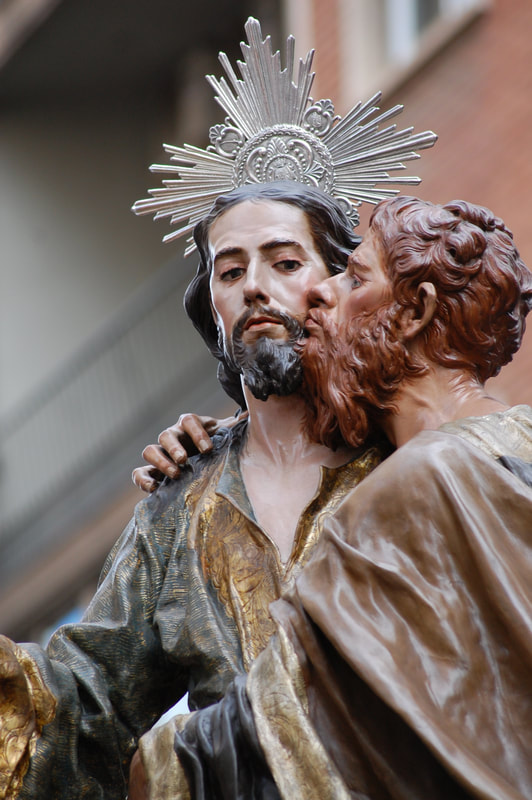 Judas Kiss of Christ