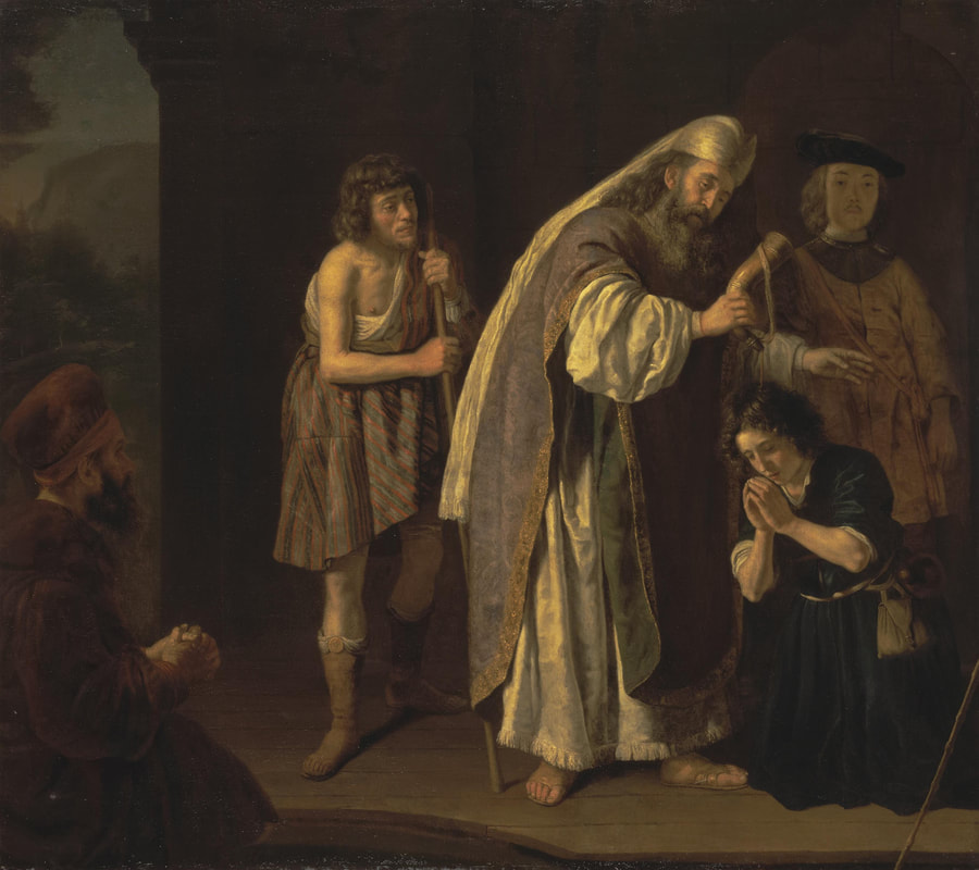 Saul annoints David