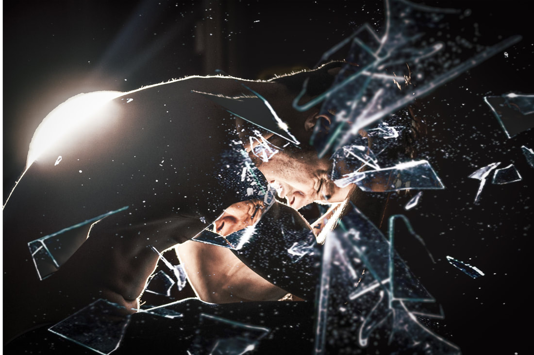 Broken glass