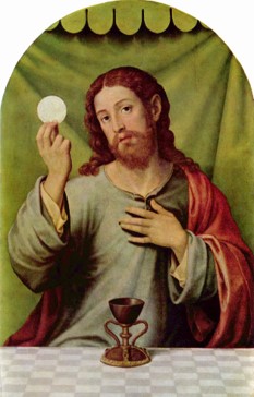 Christ with Eucharist and Chalice