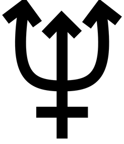 Symbol of Neptune