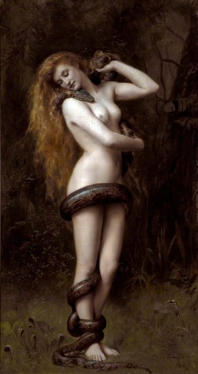 Eve and serpent