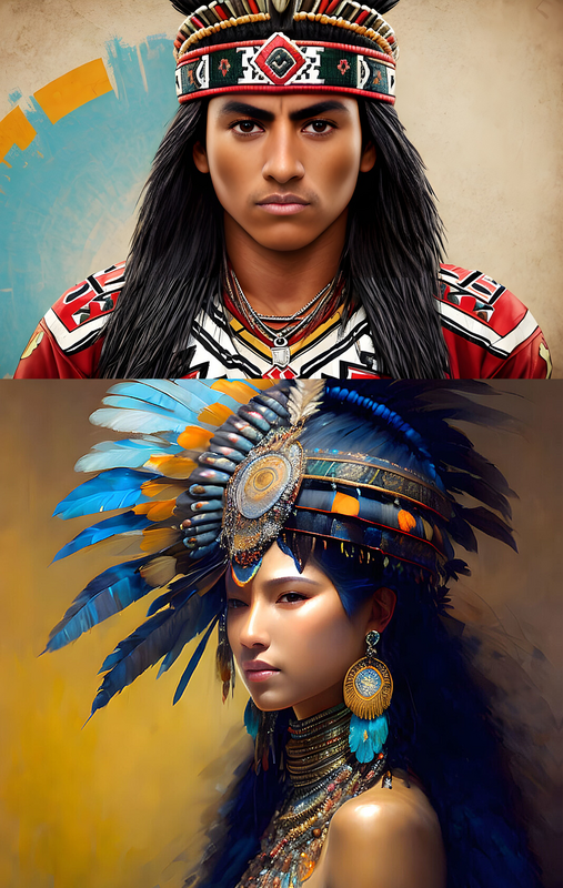 Lord and Lady of duality, Mayan