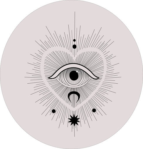 Inner Eye in a heart