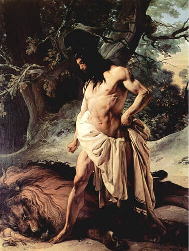 Samson and Lion